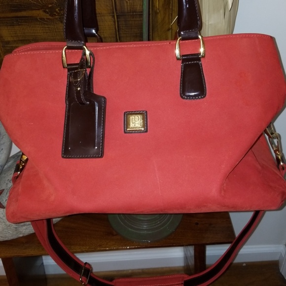 Diane Von Furstenberg Handbags - 💜🌹DVF Orange Small Luggage Bag😊🛍